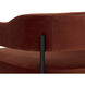 Lola Meg Rust Lounge Chair